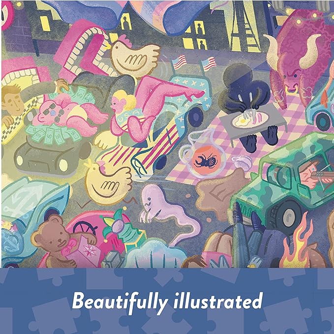 Night At The Movies 1000 Piece Jigsaw Puzzle