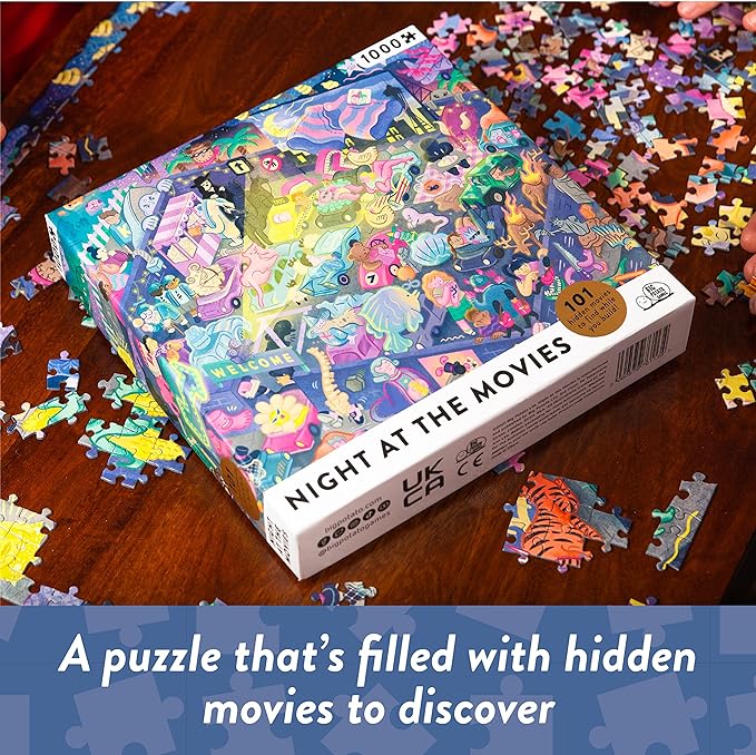 Night At The Movies 1000 Piece Jigsaw Puzzle