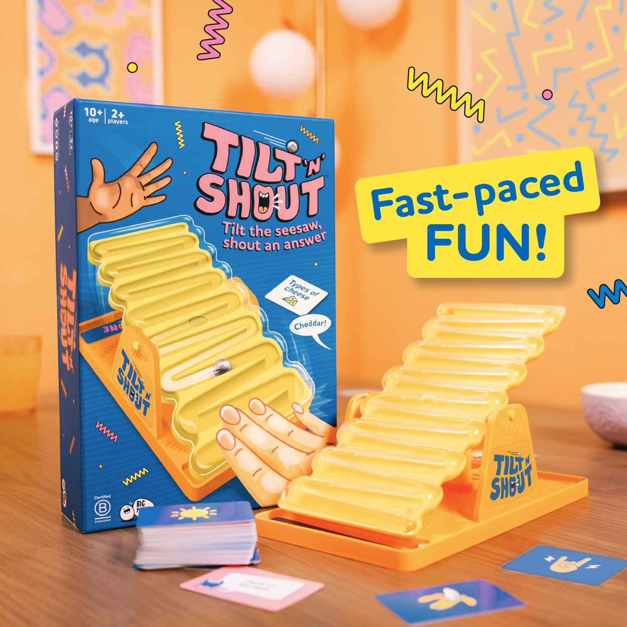 Tilt N Shout Board Game